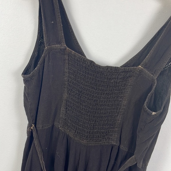 Boho Art Print Tank Asymmetrical Maxi Dress - M/L - Picture 5 of 5